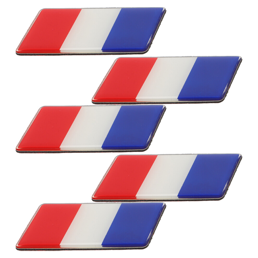 15Pcs Durable Aluminum Alloy National Flag Car Stickers Vehicle Decals 3631600320501