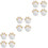 12Pcs White Silicone Table Corner Guards for Child Safety 4