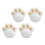 12Pcs White Silicone Table Corner Guards for Child Safety 1