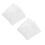 200Pcs Transparent Running Bib Protector Waterproof PVC Bib Organizer 7