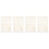4Pcs Practical Hand-Woven Book Rack Office and Home Binder Holder 4