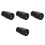 4Pcs Black Metal Microscope Eyepiece High Magnification for Daily Use 6