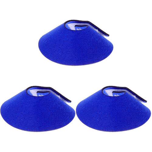 3Pcs Blue Parrot Cone Collar Soft Lightweight Bird Neck Protector 2