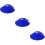3Pcs Blue Parrot Cone Collar Soft Lightweight Bird Neck Protector 9