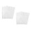 200Pcs Transparent Running Bib Protector Waterproof PVC Bib Organizer 6