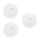 9Pcs Reusable White Silicone Cup Lids for Home Universal Mug Covers 5