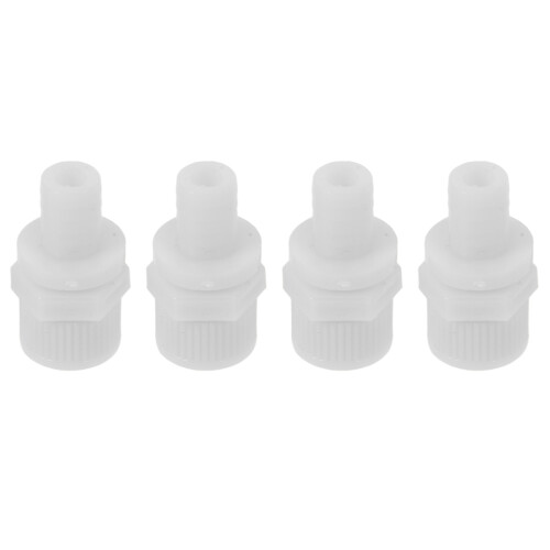 16Pcs White Plastic Water Drain Plug Adapter for Dispenser and Sink 1
