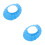 Mlins 2pcs Shower Hat Shampoo Visor Hair Adjustable Hat 10