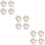 12Pcs White Silicone Table Corner Guards for Child Safety 6