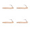 4Pcs Hammer Handle Replacement Wooden Tool Grip for DIY and Workshop 3