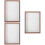 3Pcs Multi Color Shadow Box Display Frame Wooden Dried Flower Holder 8