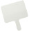 6Pcs White Handheld Dry Erase Answer Paddles Melamine Classroom Use 1