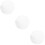 3Pcs White Acrylic Round Discs DIY Cake Display and Craft Boards 10