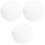 3Pcs White Acrylic Round Discs DIY Cake Display and Craft Boards 5