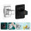 8Pcs ABS Bathroom Shower Head Holder Adjustable No-Drill Bracket 8
