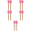 10Pcs Small Silicone Spatulas Cake Set for Baking Use 6