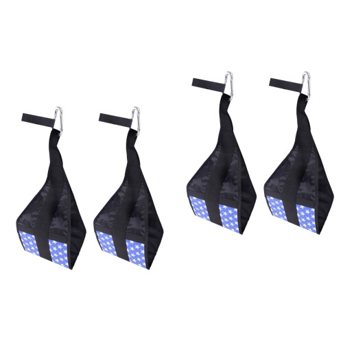 4Pcs Multi Hanging Abdominal Belt for Muscle Training on Chin-Up Bars 2