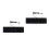 2Pcs Ergonomic Mechanical Keyboard Backlit USB Black ABS for Gaming 5