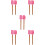 10Pcs Small Silicone Spatulas Cake Set for Baking Use 7