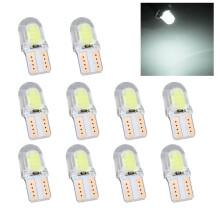 20 Pcs Light T10 5W Silicone Crystal COB Wide Lamp White