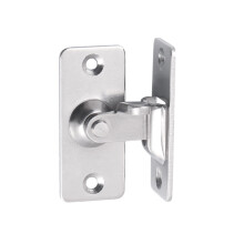 2pcs Lock For Door Without Drilling Stainless Steel Hasp Latch Lock Security Bolt For Window Cabinet Bathroom