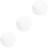 3Pcs White Acrylic Round Discs DIY Cake Display and Craft Boards 6