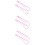 6Pcs Rope Threaders Soft Rosy Plastic Drawstring Band DIY Wearers 9