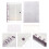 3Sets Durable Purple Diamond Dotting Accessories Storage Organizer 11