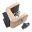 3Pcs Guitar Neck Rest Pad Brown ABS Iron for String Instruments Repair 1
