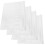 200Pcs Transparent Running Bib Protector Waterproof PVC Bib Organizer 2