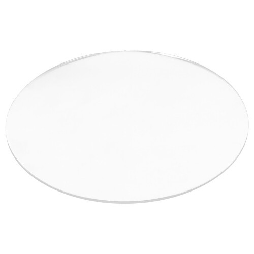 3Pcs White Acrylic Round Discs DIY Cake Display and Craft Boards 1