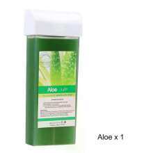 (As show, 072-HoneyX3) Wax Cartridge Aloe Rose Wax Roller Refill Painless Hair Removal Roll on Wax Depilatory Wax Warmer For Bikini Body Hair Removal