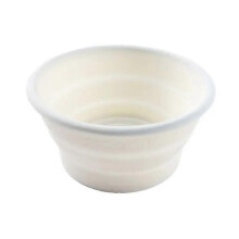 (As show, CS023) Yaqi Color Collapsible Silicone Shaving Bowl For Travel Gray/Green/White/Blue