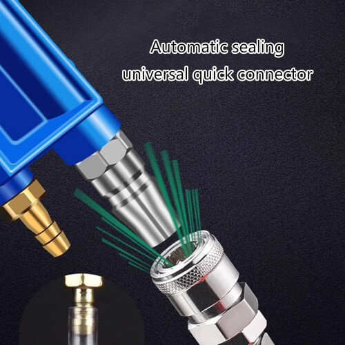 Pressure Air Cleaning Tool with Adjustable Airflow for Deep Car Interior and Engine Detailing 1