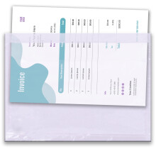 Triplast 200 x A4 Plain Document Enclosed Wallet (328 x 230 mm) | Peel & Seal Clear Plastic Envelopes/Sleeves/Pockets/Wallets | Attach Invoices, Pack