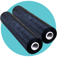 Triplast Pallet Stretch Shrink Wrap Roll (400mm x 250m) - Pick Qty & Colour - Heavy Duty Pallet Wrap, Industrial Stretch Wrap, Packaging Cling Film,