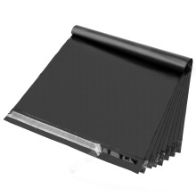 Switory 100pc 35.5cmx48.2cm Black Postal Bags Waterproof, Shipping Mailers Mailing Bag for Clothes Envelopes Postage Bag for Packaging
