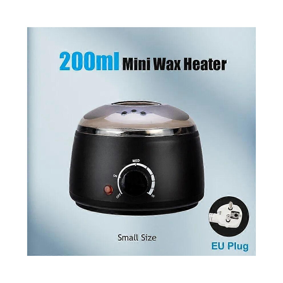 (As show, 50g-Honey) 200ml Wax Heater Hard Wax Bean Heating Wax Machine Hair Removal Paraffin Heater Depilatory Epilator Wax-melt Pot For Wax Bean