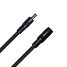 DC5521 to DC8020 Solar LED Power Cable, DC8020 Female to 5.5x2.1mm Male Adapter Cord for Outdoor Lighting