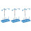 3Sets Plastic Thread Rack Sky-Blue for Sewing Machine Thread Control 3