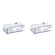 Nitrile 3000 Examination glove in pure Nitrile white powderfree Medium (7-75) (Pack of 2)