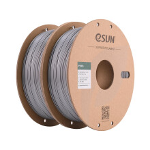 eSUN PETG Filament 1.75mm, 3D Printer Filament PETG, Dimensional Accuracy +/- 0.05mm, 1KG per Spool, 2 Spools 3D Printing Filament for 3D Printers, S