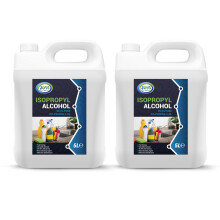Isopropyl Alcohol 99.9% Pure | Lab Grade IPA | Isopropanol 2x 5L | Rubbing Alcohol for Cleaning and Disinfecting | Solvent for Electronics, Windows,