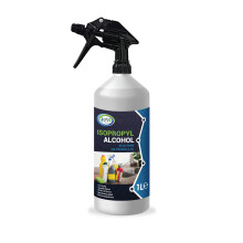 Isopropyl Alcohol 99.9% Pure | Lab Grade IPA | Isopropanol 1 Litre | Rubbing Alcohol for Cleaning and Disinfecting | Solvent for Electronics, Windows