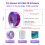 ZIRO Multicolor Gradient 3D Printer Filament, Fast Gradient Twinkle PLA 1.75mm, Translucent Multicolor 3D Filament, Fit Most 3D Printers, 1KG Spool, 5
