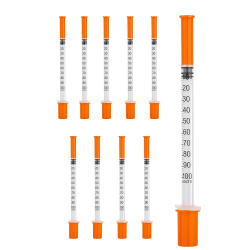 Pack of 10 - 1ml Plastic Measuring Dispensers  Individually Sealed  Multipurpose Use
