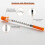 10 Pack 1ml 0.3x8mm Plastic Multiple Uses Distribution Measuring Tools,Individually Sealed Packaging,Lab Accessories for Pet Feeding Liquid Separatio 3
