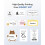 NIIMBOT B1 Label Maker Machine, 2 Inch Bluetooth Thermal Label Printer, Easy to Use Sticker Printer Compatible with iOS and Android, with 1 Roll Wate 3