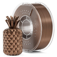 ELEGOO Metallic PLA Filament 1.75mm Metallic Bronze 1KG, Metal-Like Shiny 3D Printer Filament High Dimensional Accuracy, 1kg Spool (2.2lbs) Compatibl