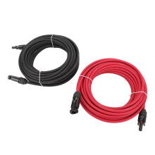 20ft 10AWG Solar Panel Extension Cable with Connectors, Tinned Copper Wire for RV and OffGrid Use